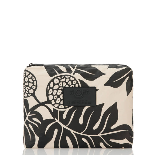 Aloha Collection Holomua Mid Pouch Black on Sandstone