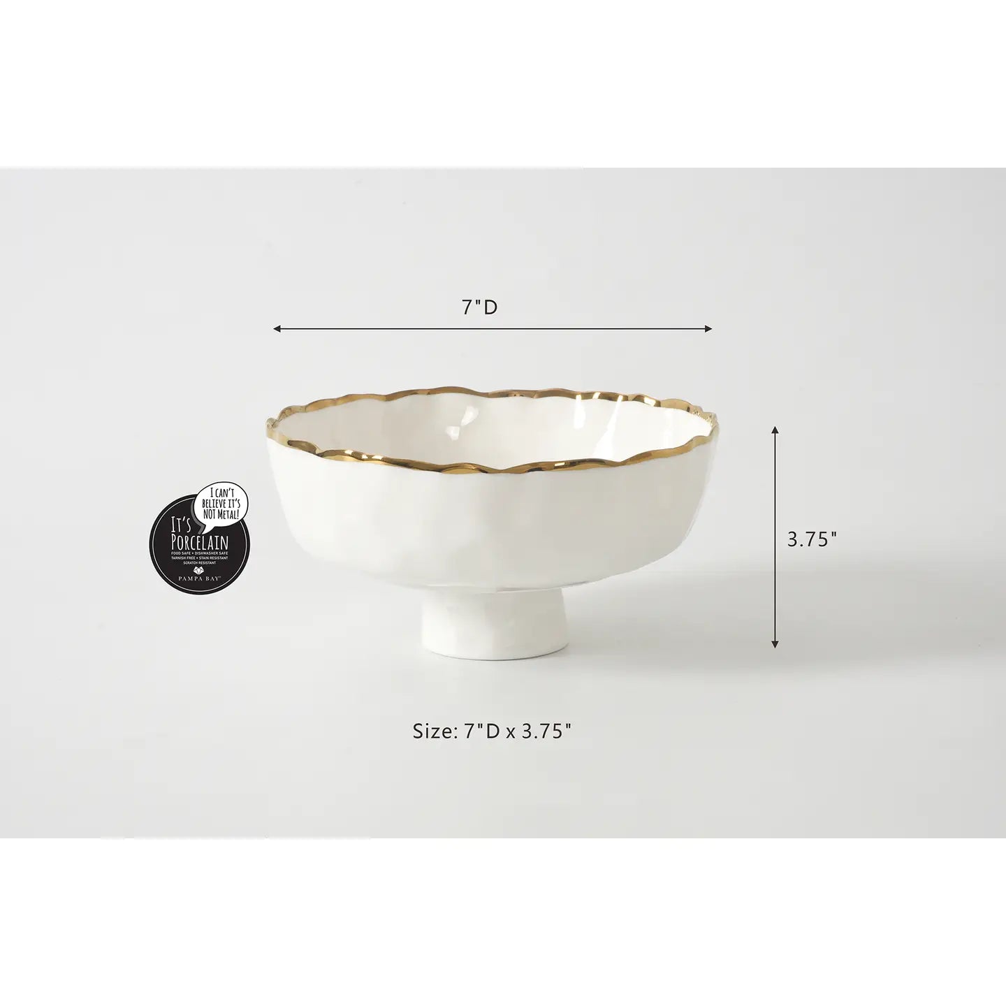 Pampa Bay Small Footed Bowl