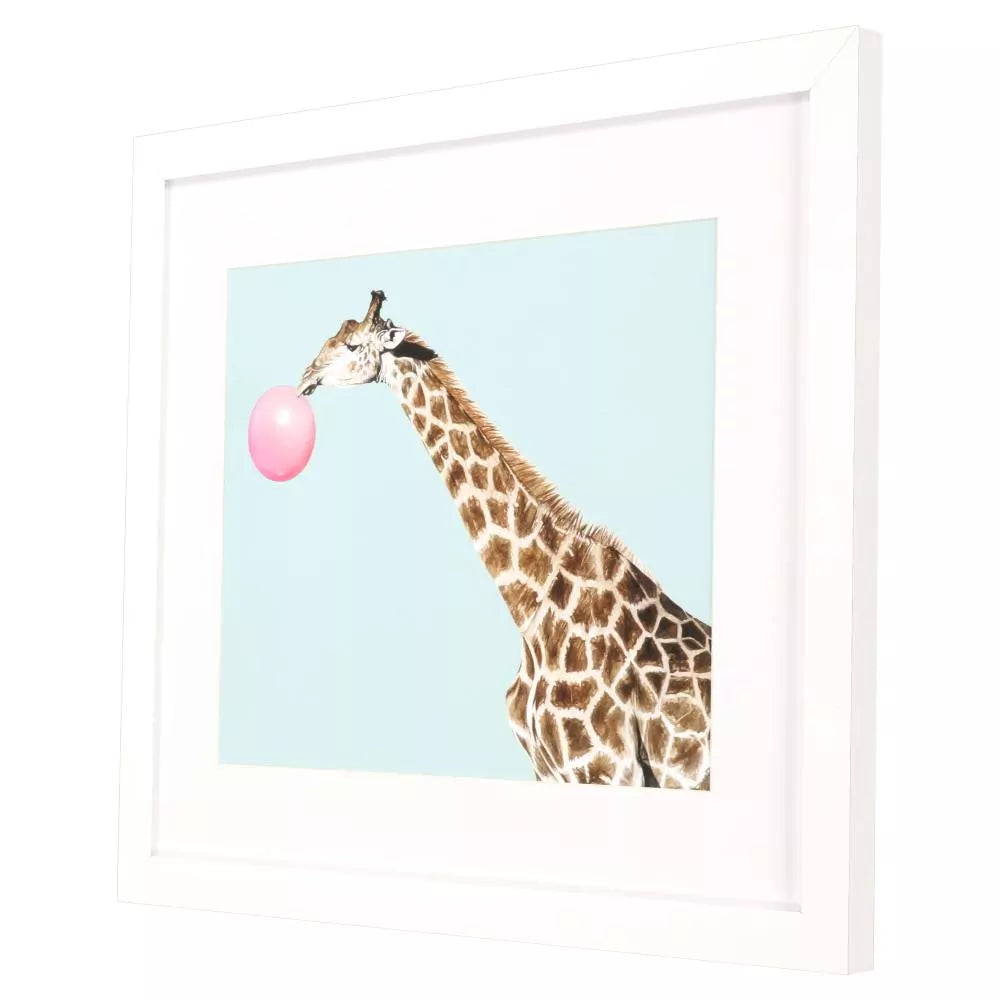 Giraffe Pop Framed Art by Paragon