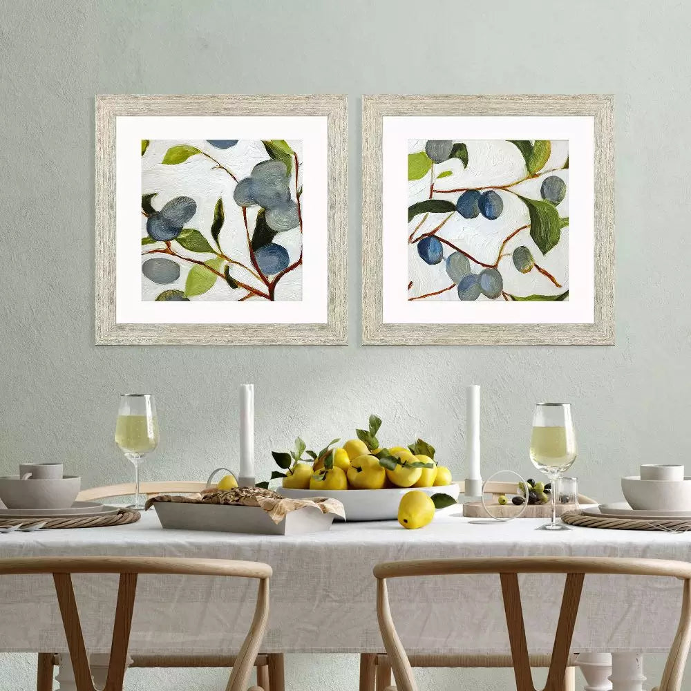 Olive Branches II-1 Framed Print by Paragon