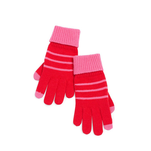 Allison Touchscreen Gloves Red