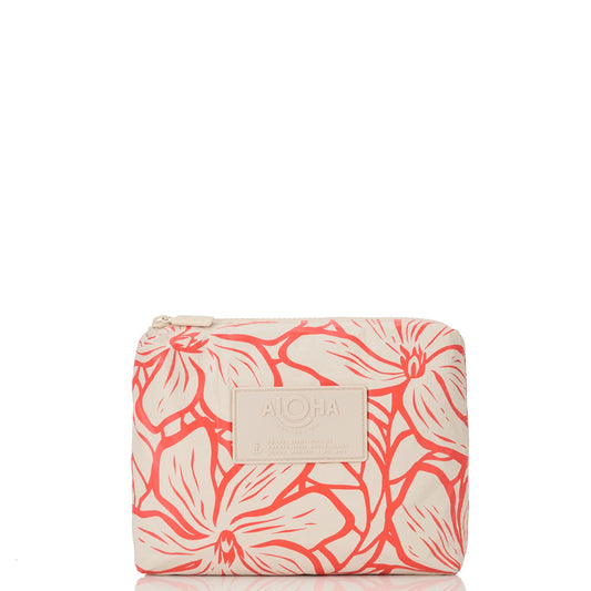 Aloha Collection Backyard Small Pouch Red Haute on Sandstone