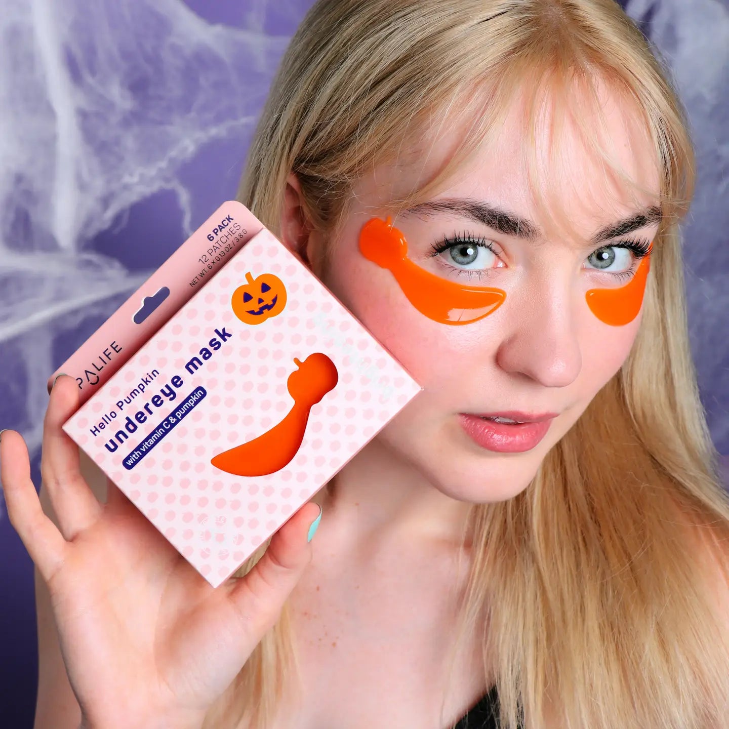 Halloween Hello Pumpkin Brightening Undereye Masks