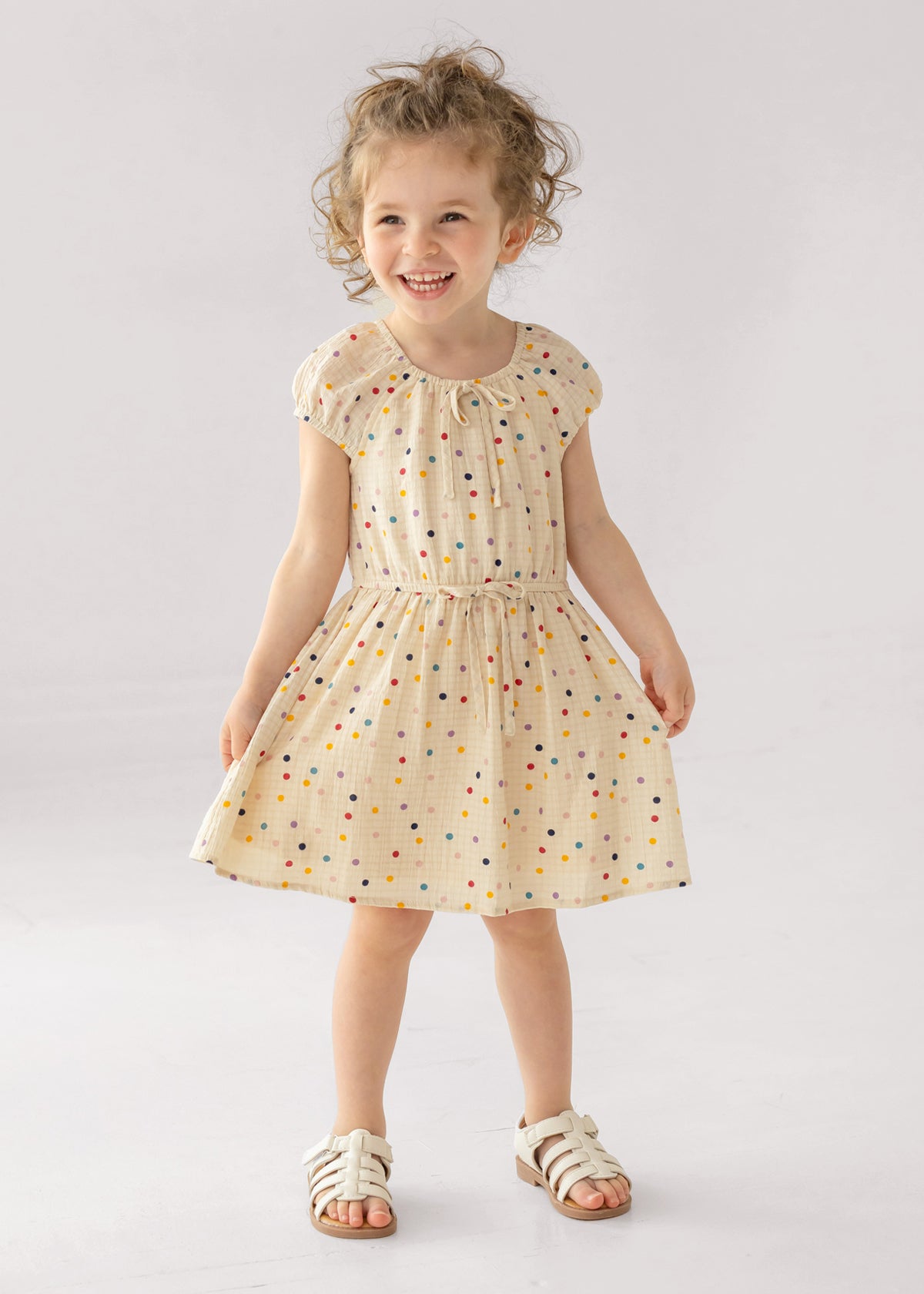 Mabel and Honey Confetti Cutie Dress 2T