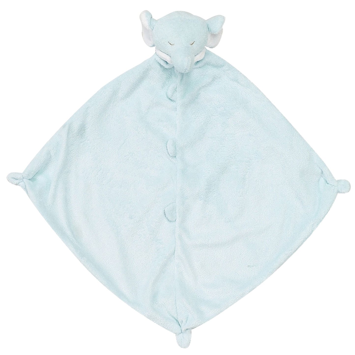 Angel Dear Lovie Blankie Blue Elephant