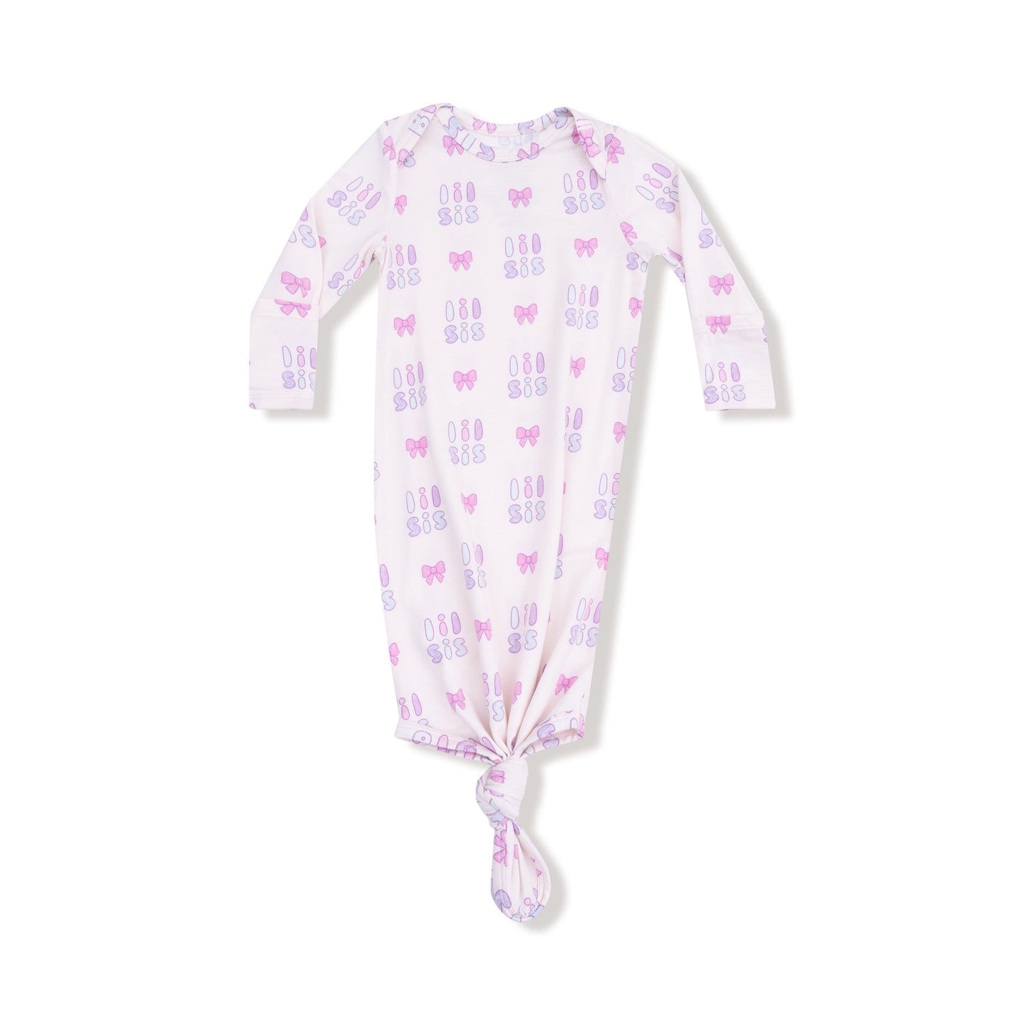 Angel Dear Lil Sis Knotted Gown 0-3mo