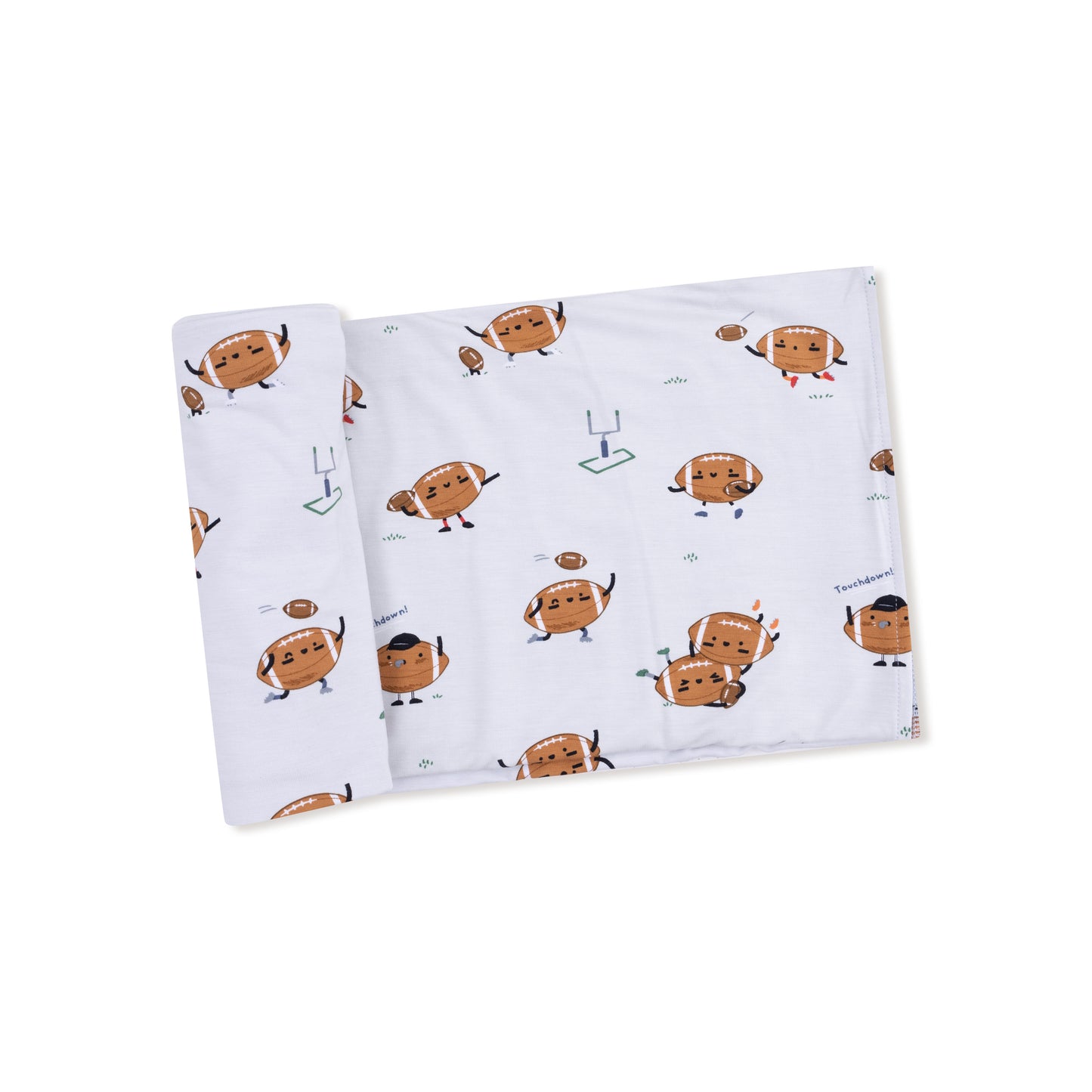 Angel Dear Footballs Playing Football Swaddle Blanket