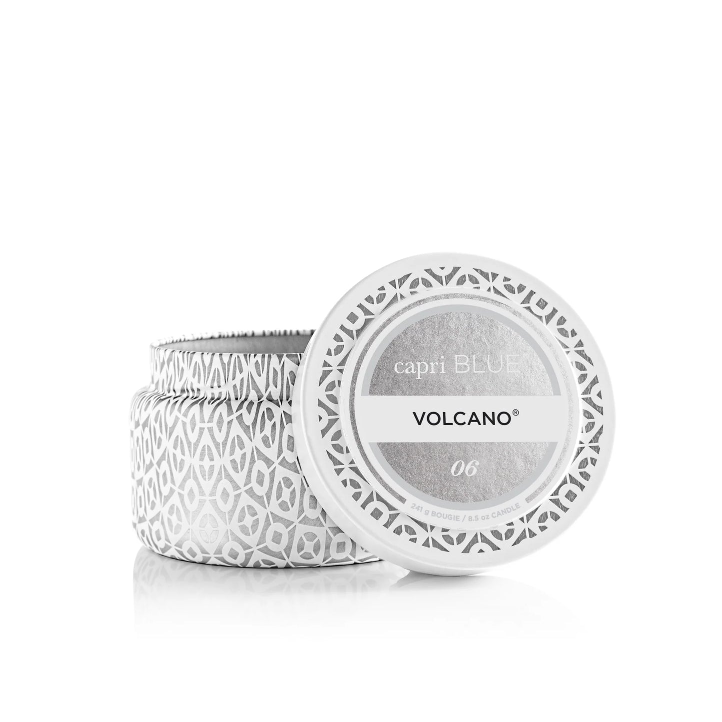 Capri Blue Volcano White Signature Travel Tin
