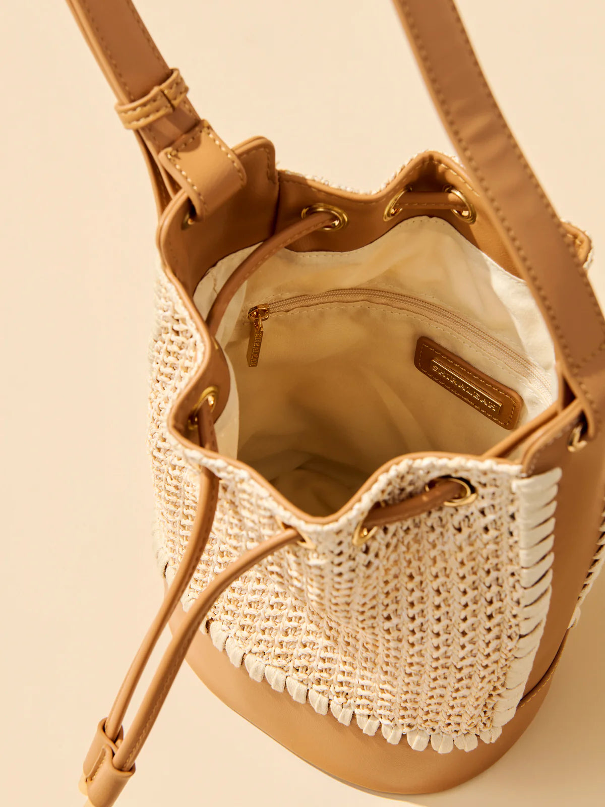 Shiraleah Mia Tan Bucket Bag