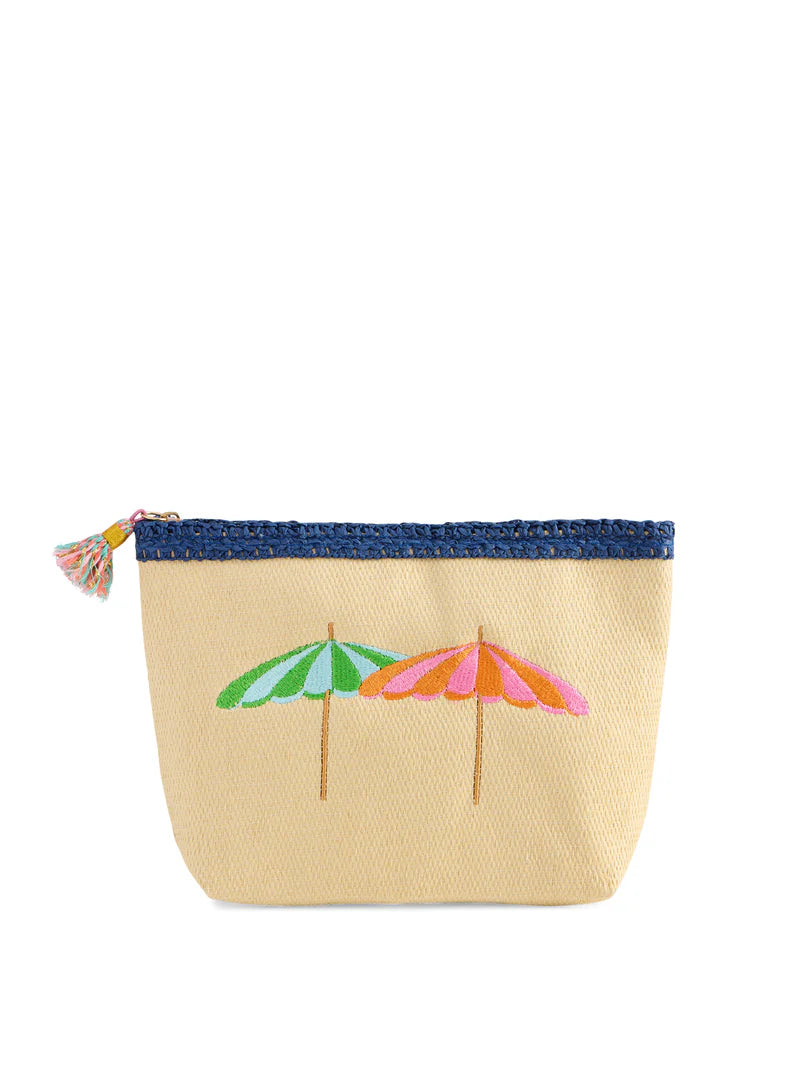 Shiraleah Capri Zip Pouch Natural