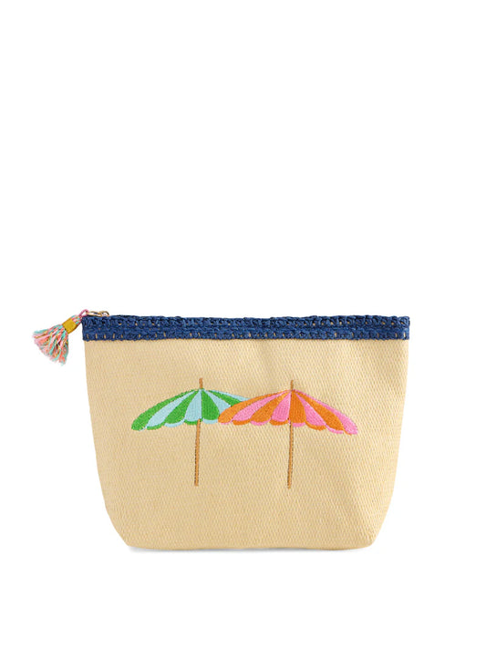Shiraleah Capri Zip Pouch Natural