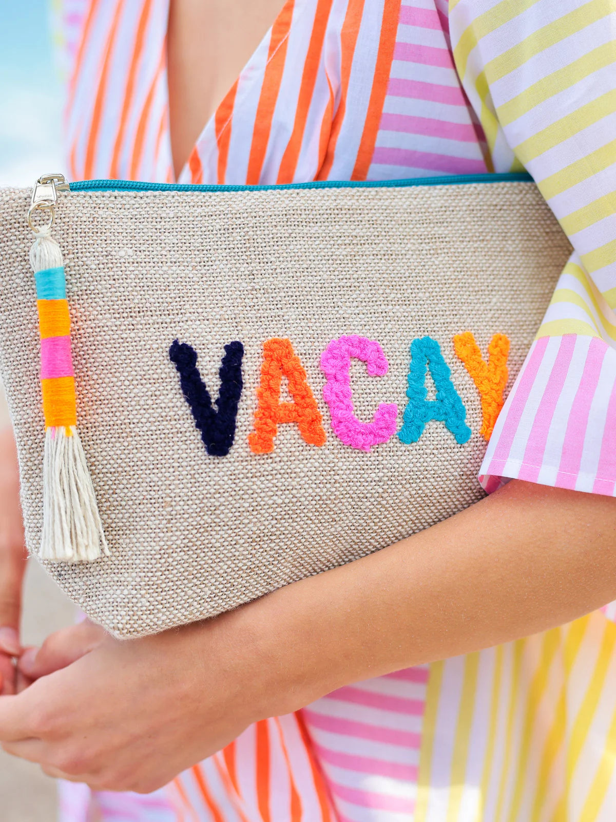 Shiraleah Vacay Zip Pouch