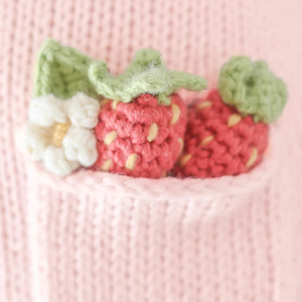 Cuddle + Kind Ava the Cow Powder Pink