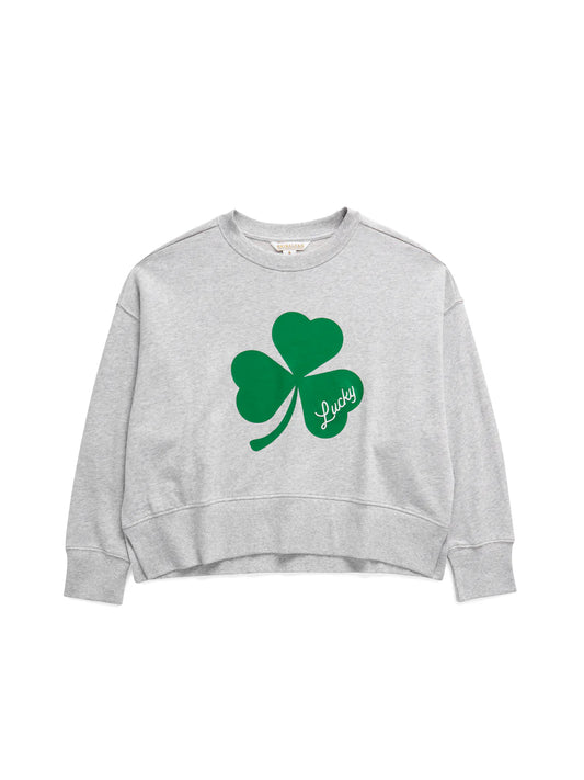 Shiraleah Shamrock Lucky Sweatshirt Medium