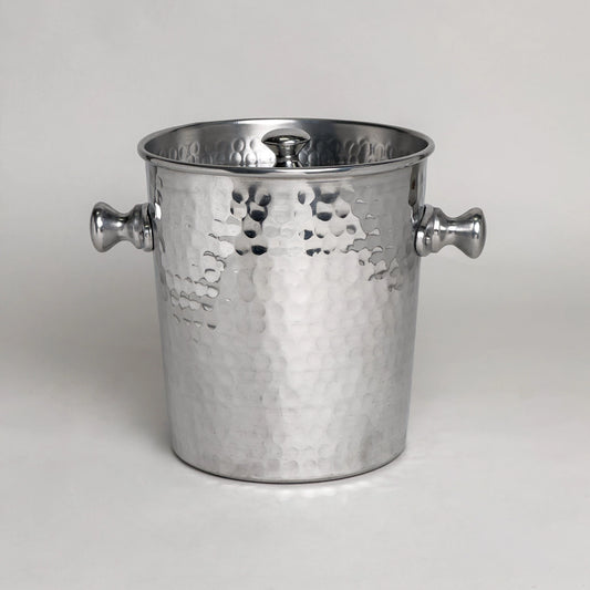 Hammered Lined Ice Bucket