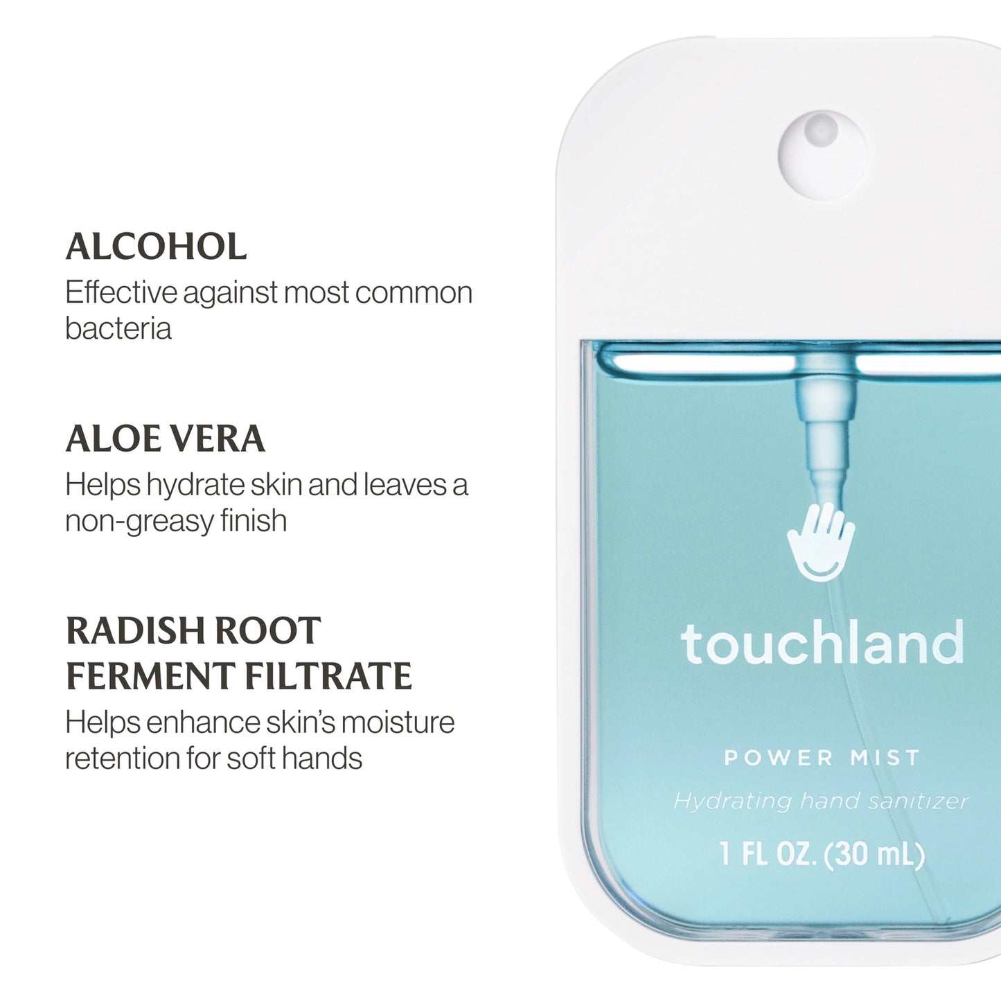 Touchland Frosted Mint Power Mist Hand Sanitizer