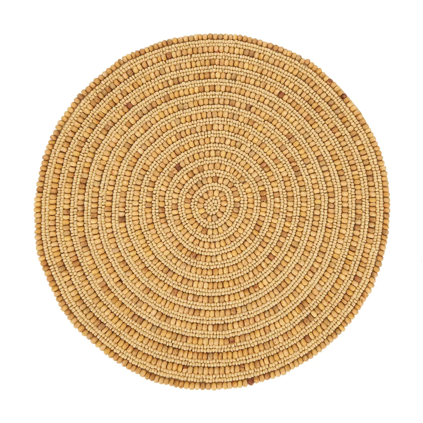 Saro Beaded Spiral Placemat
