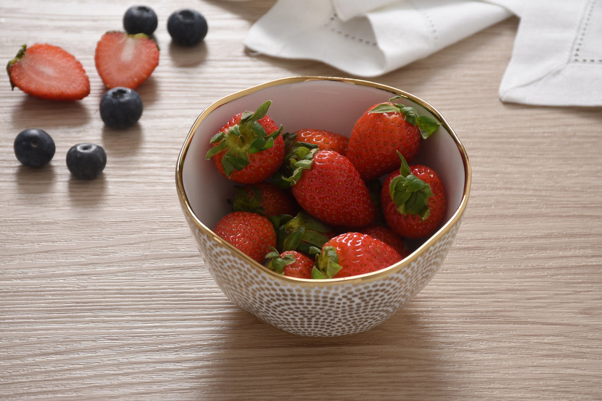Pampa Bay Gold Snack Bowl