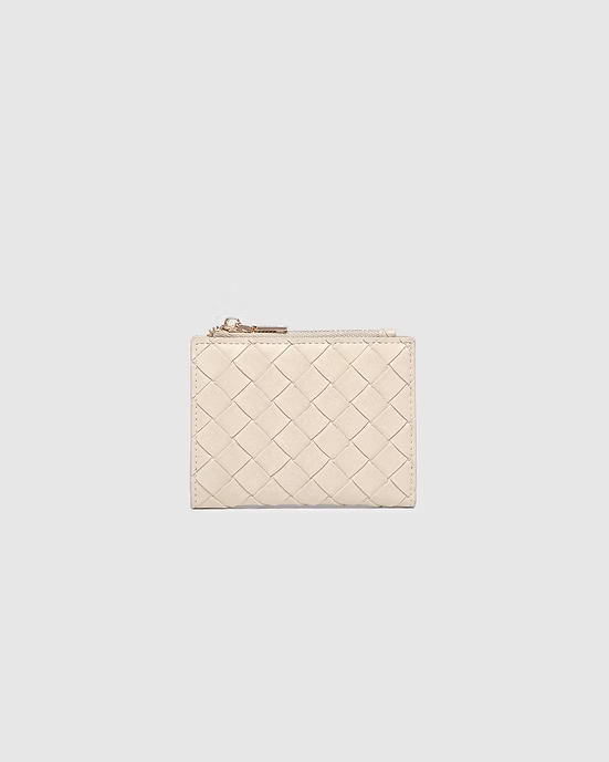 Louenhide Lily Woven Wallet Malt
