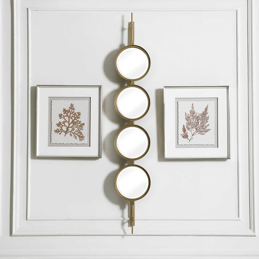 Uttermost Button Mirror