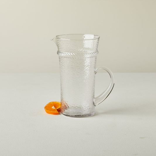 Olivia Clear Beverage Pitcher