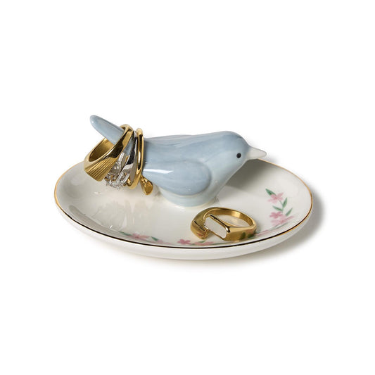 Blue Bird Ring Holder