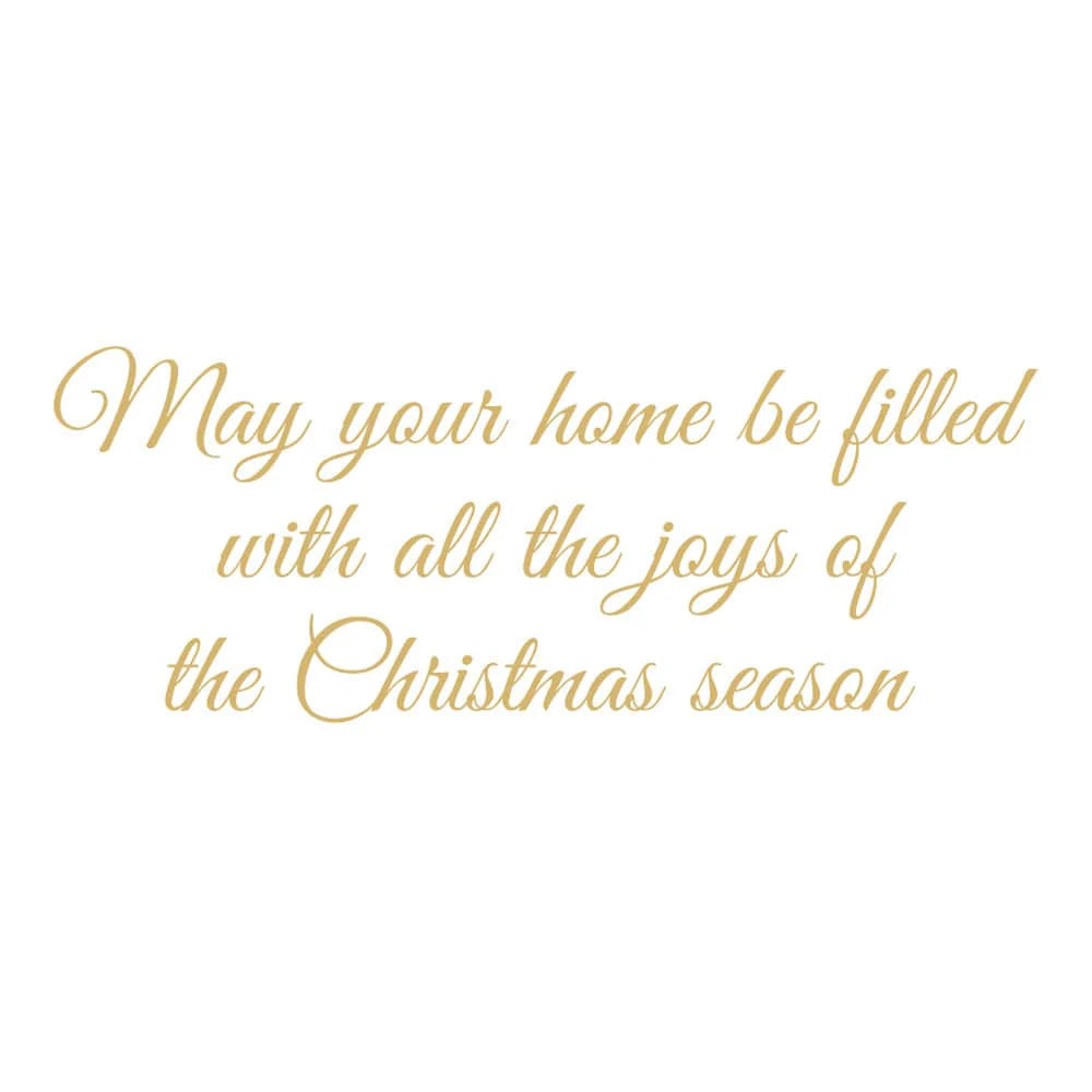 Caspari Golden Boxed Christmas Tree Cards