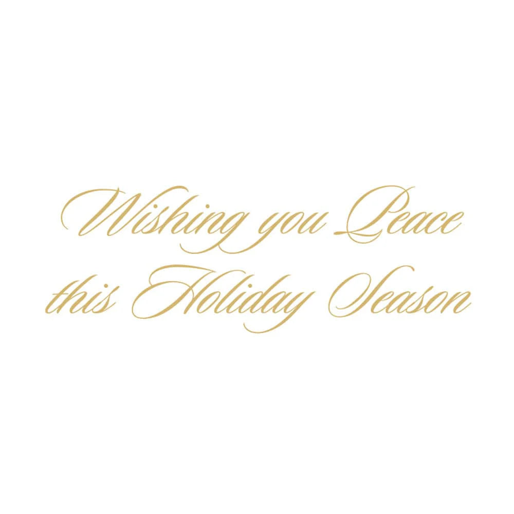 Caspari Golden Peace Dove Boxed Christmas Cards