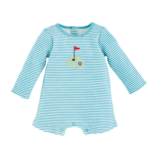 9-12m Golf Baby LS Romper