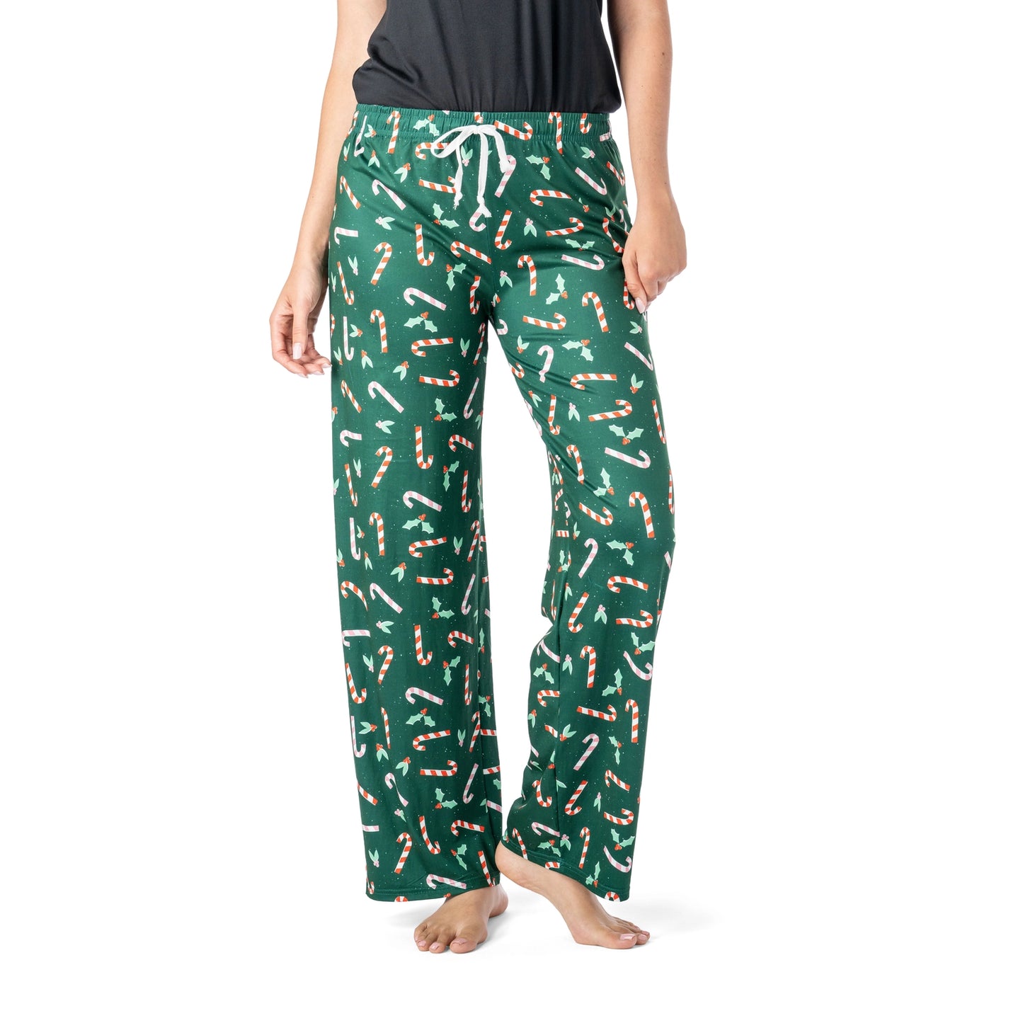 Hello Mello Peppermint Twist Holiday Pants M/L