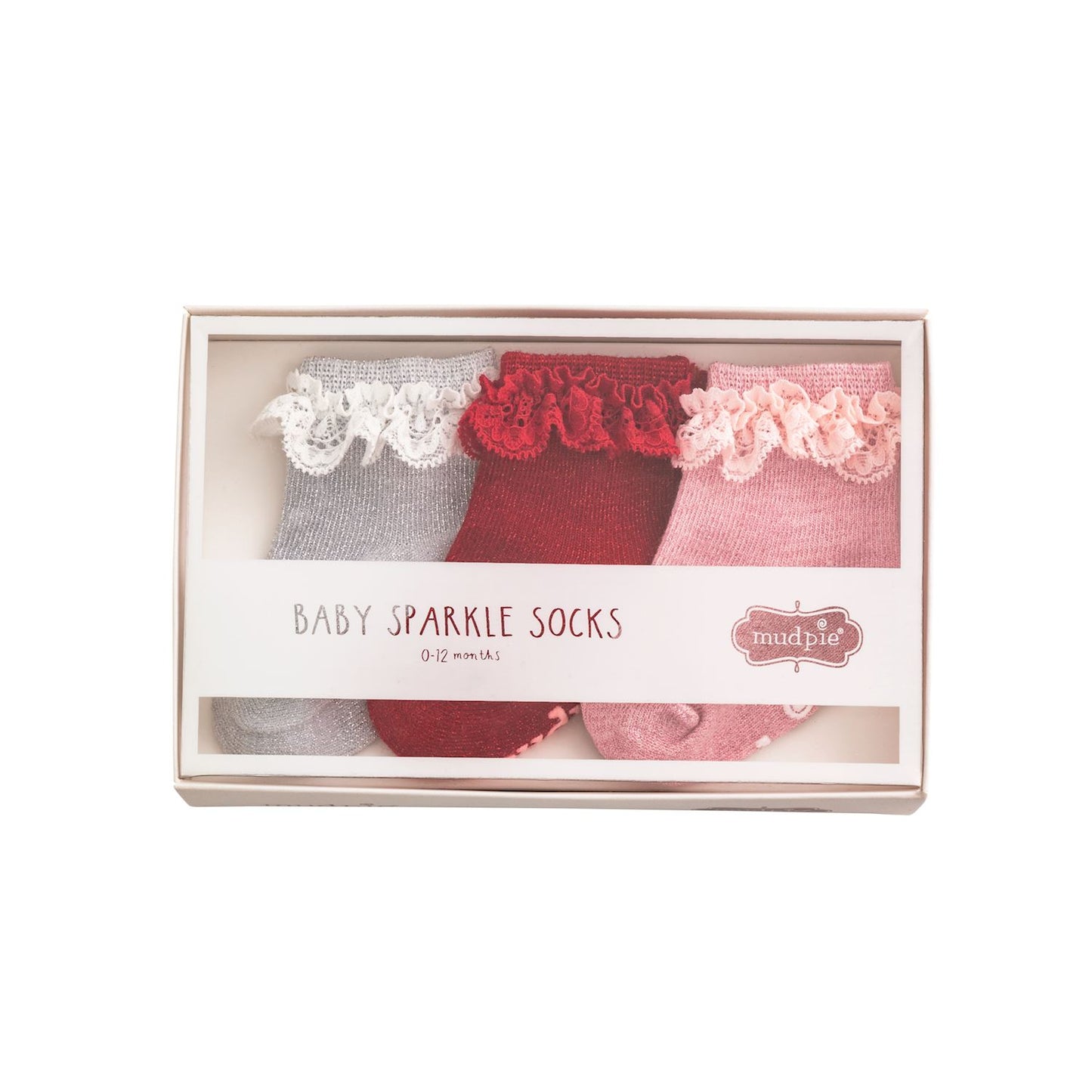 Mudpie Baby Sparkle Sock Set