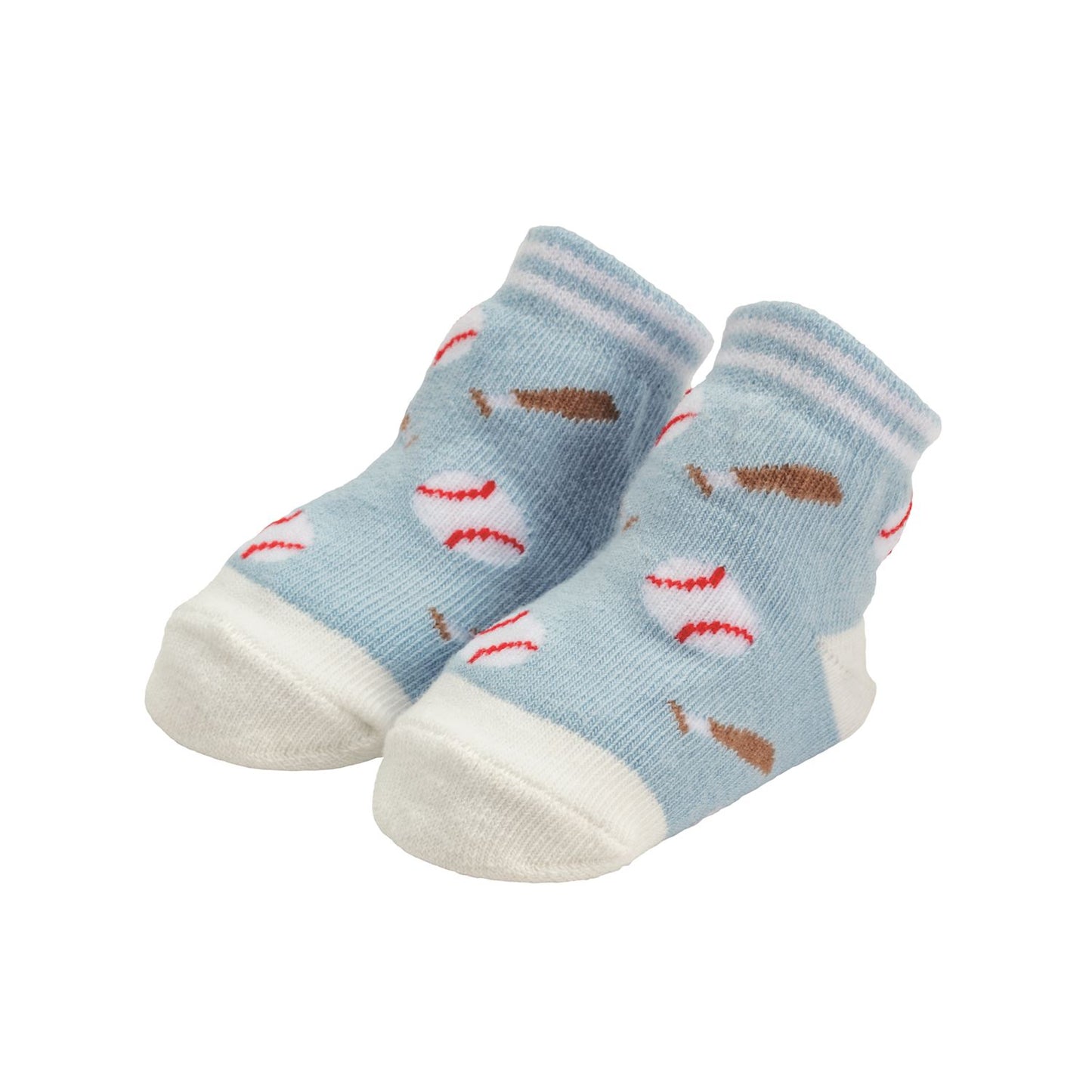Mudpie Baby Baseball Socks