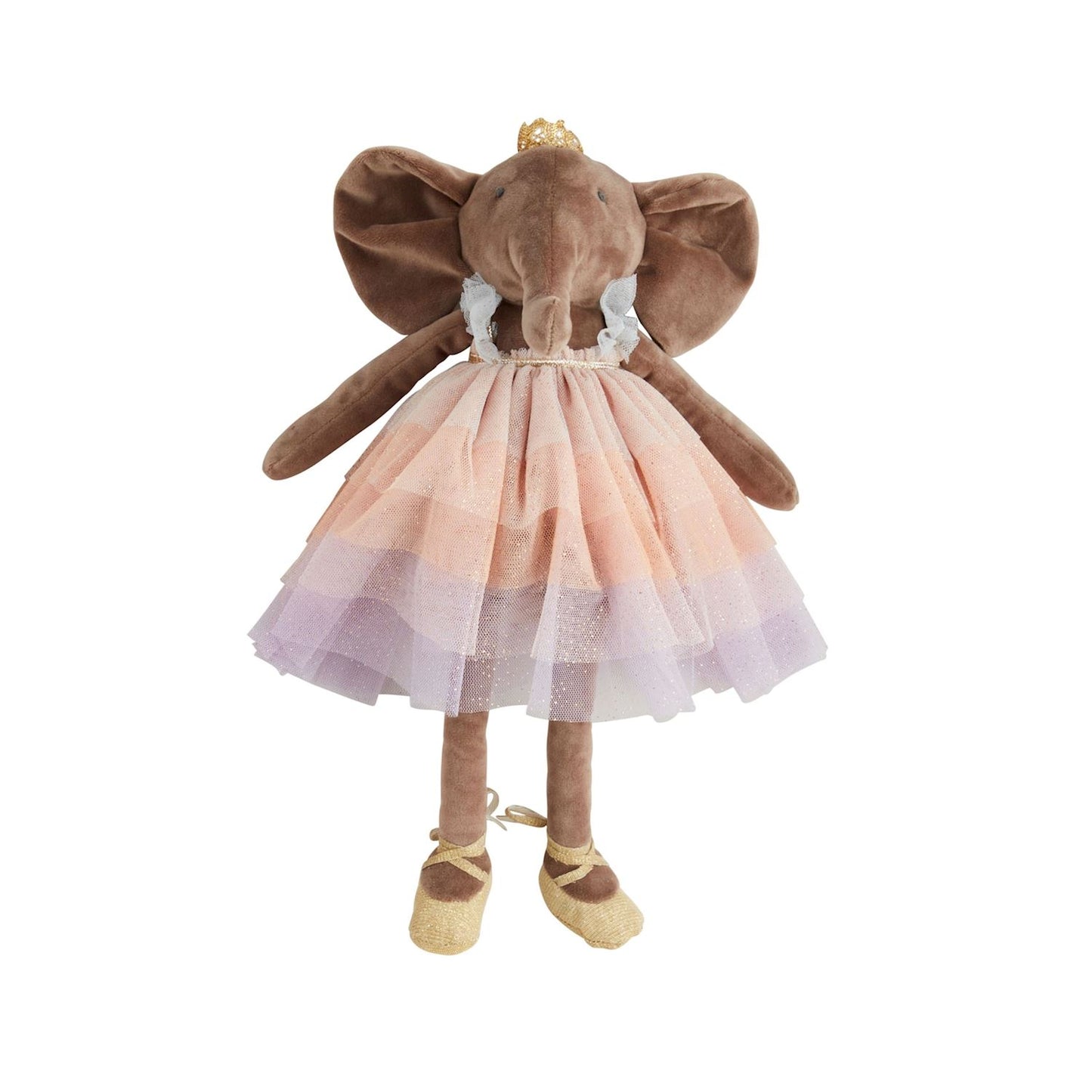 Mudpie Elephant Velvet Princess
