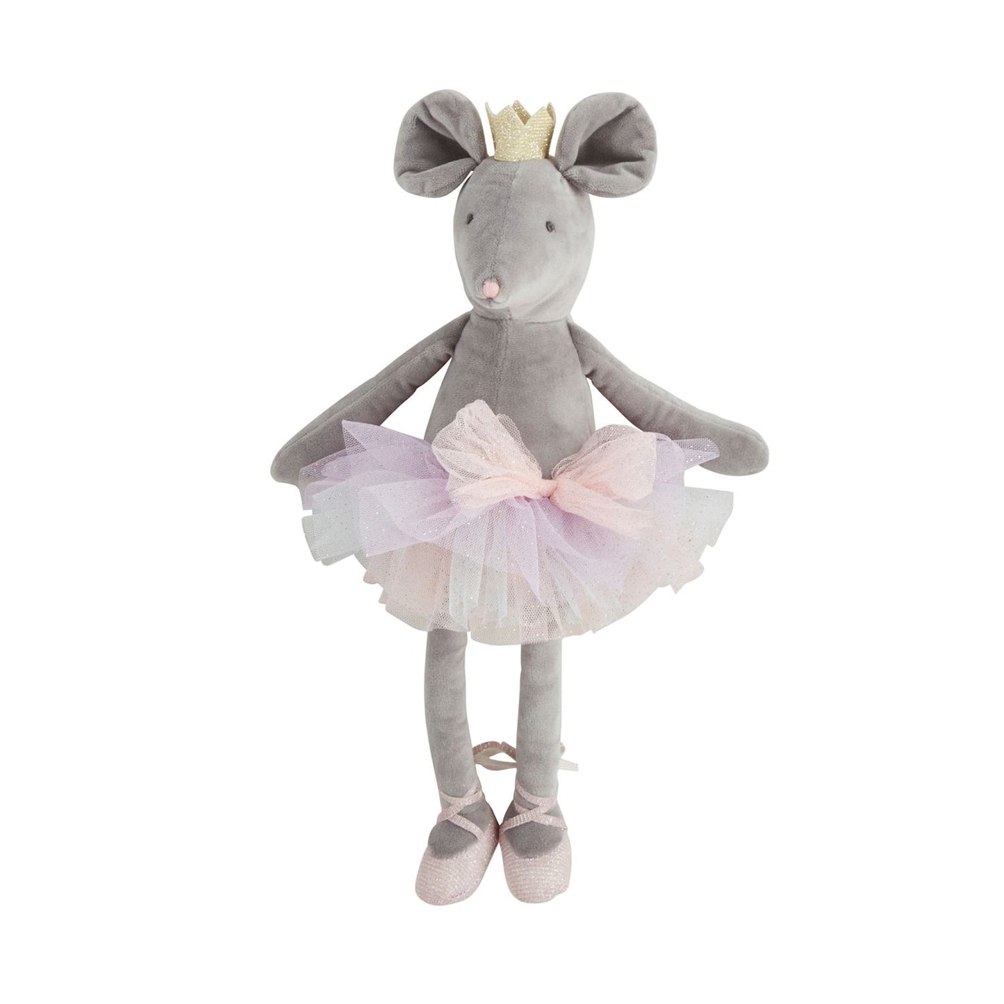 Mudpie Mouse Velvet Princess Plush