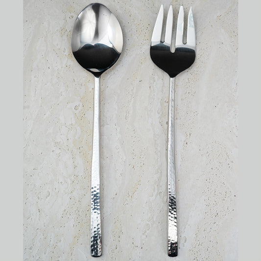 Hammered Servers Set of 2