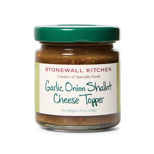 Stonewall Kitchen Garlic Onion Shallot Cheese Topper