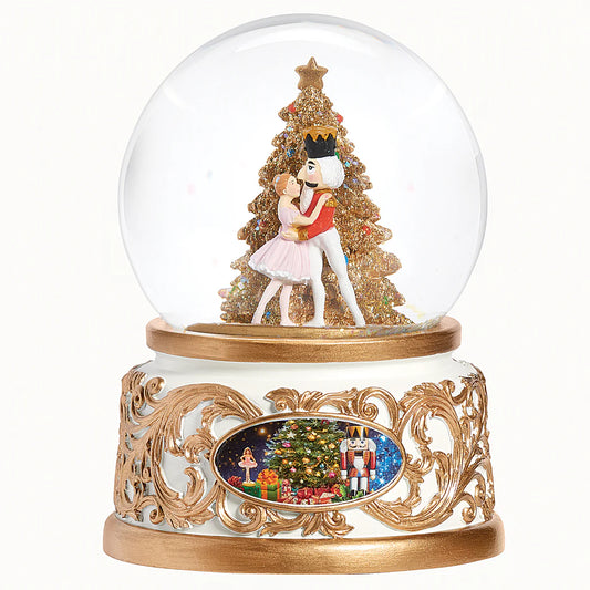 Musical Nutcracker Snow Globe