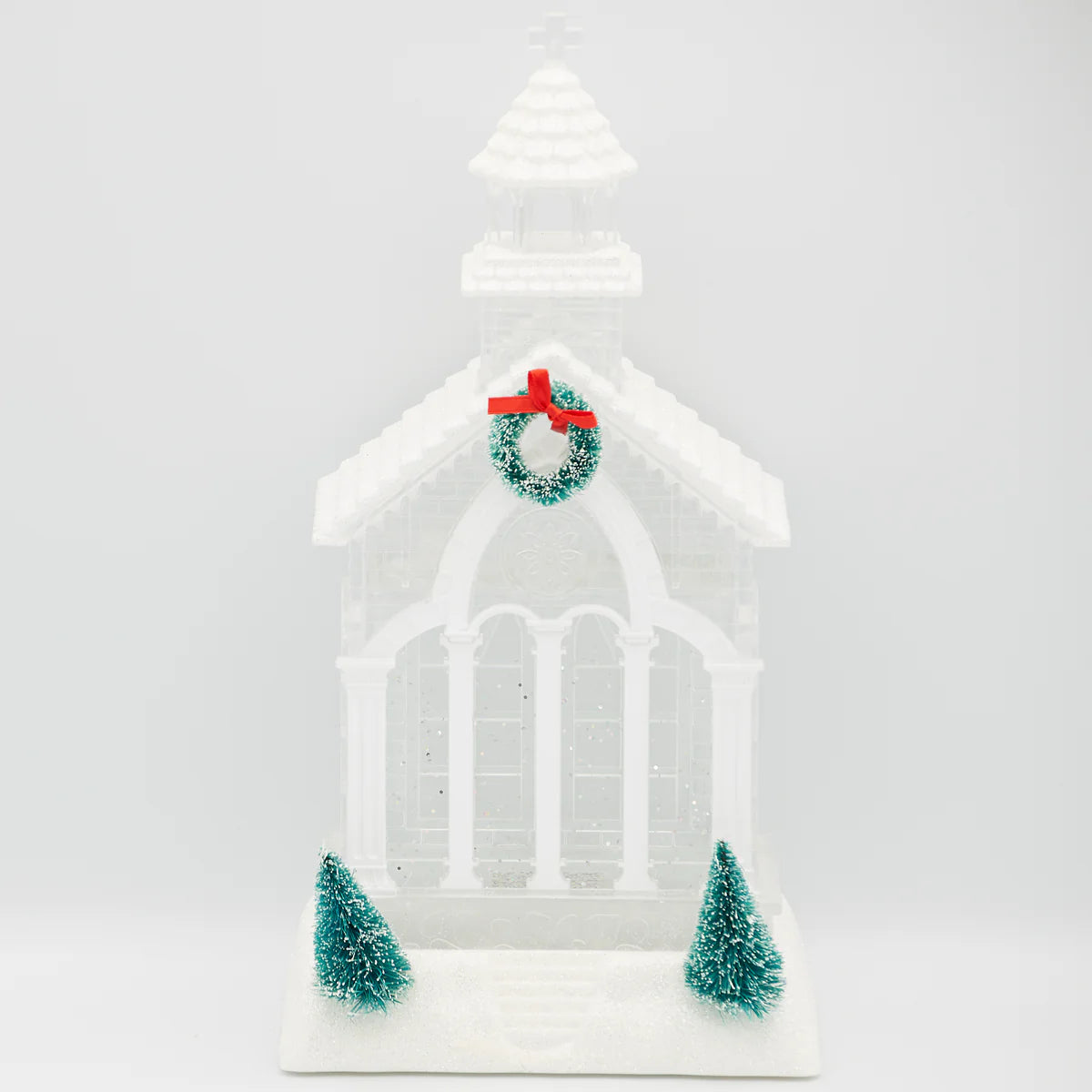 Lighted Swirl Church