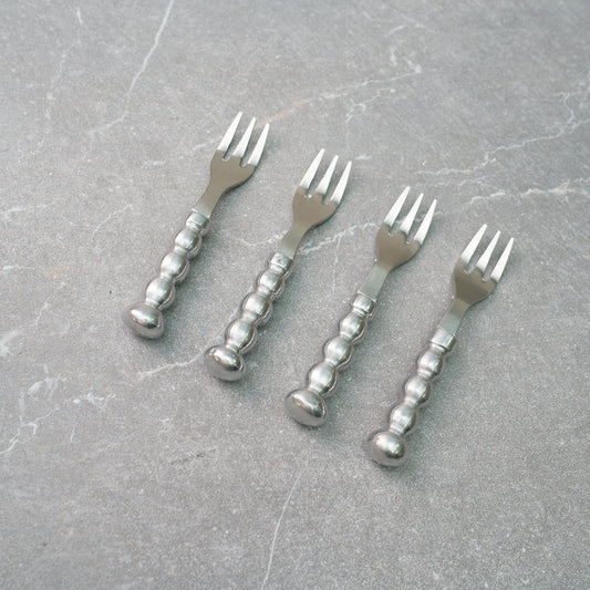 Beaded Handle Cocktail Fork