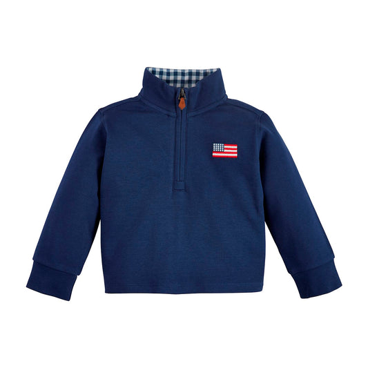Flag Quarter Zip 4-5T