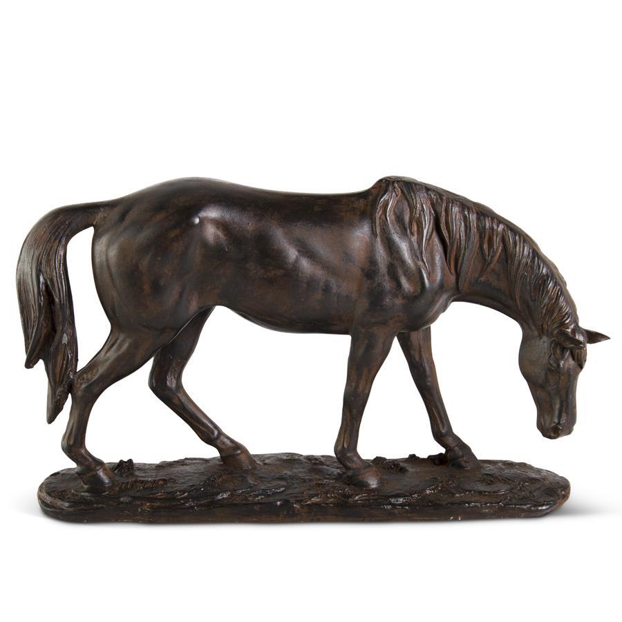 Brown Horse with Bronze Finish