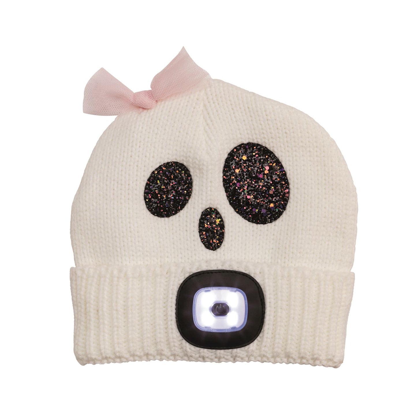 SALE Mudpie Flashlight Hat White Ghost