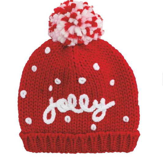 Mudpie Christmas Knit Hat Jolly