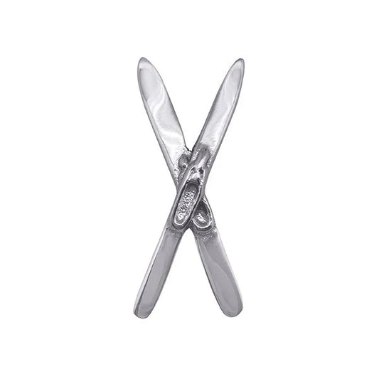 Mariposa Crossed Skis Napkin Weight