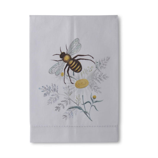 Bee Hand Painted Guest Towel