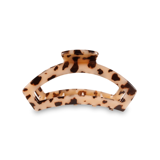 Teleties Blonde Tortoise Open Hair Clip Medium