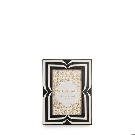 Shiraleah Roma 4x6 Graphic Picture Frame