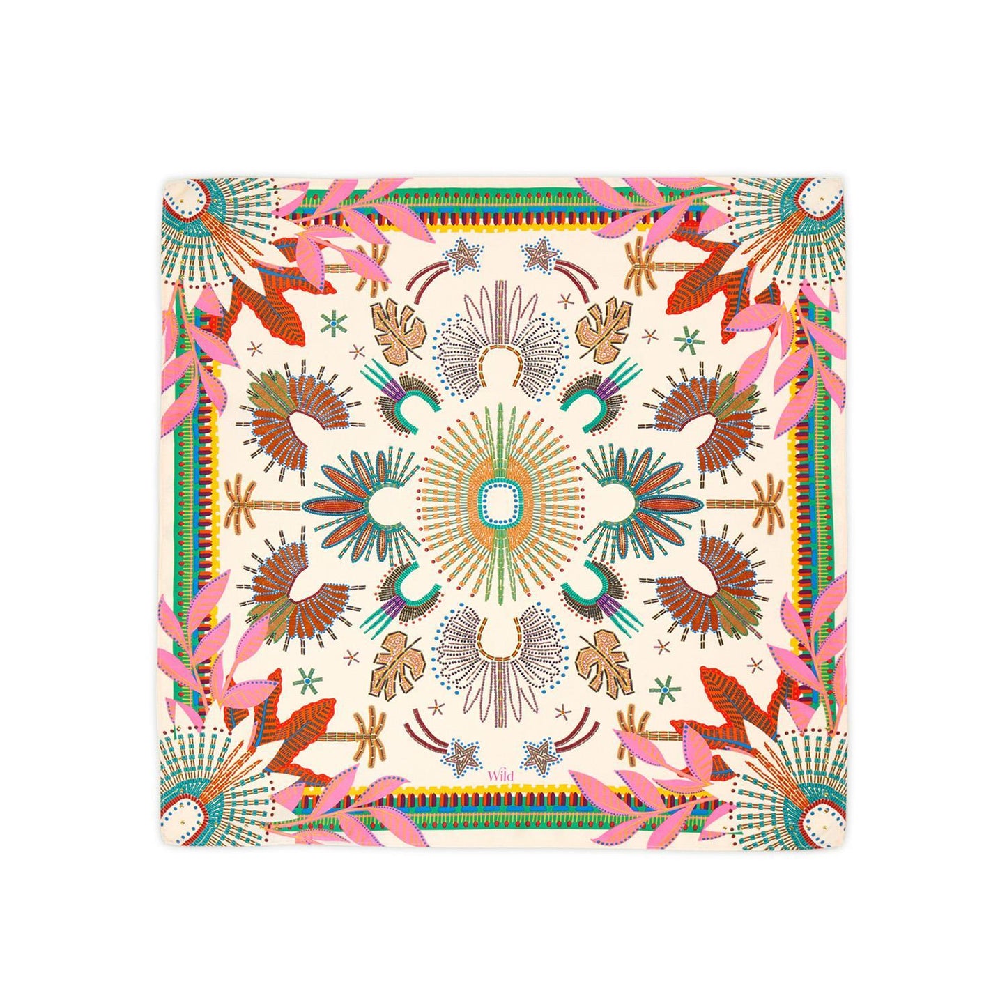 Wakiza Beige Mini Scarf