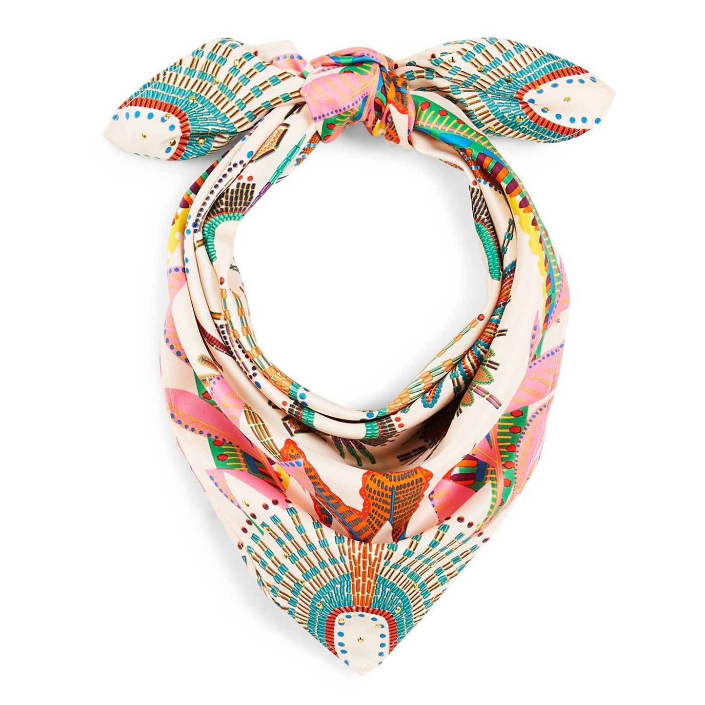Wakiza Beige Mini Scarf