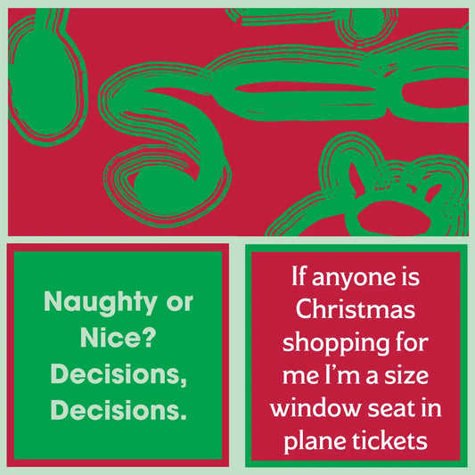 Cocktail Napkins Window Seat/Decisions